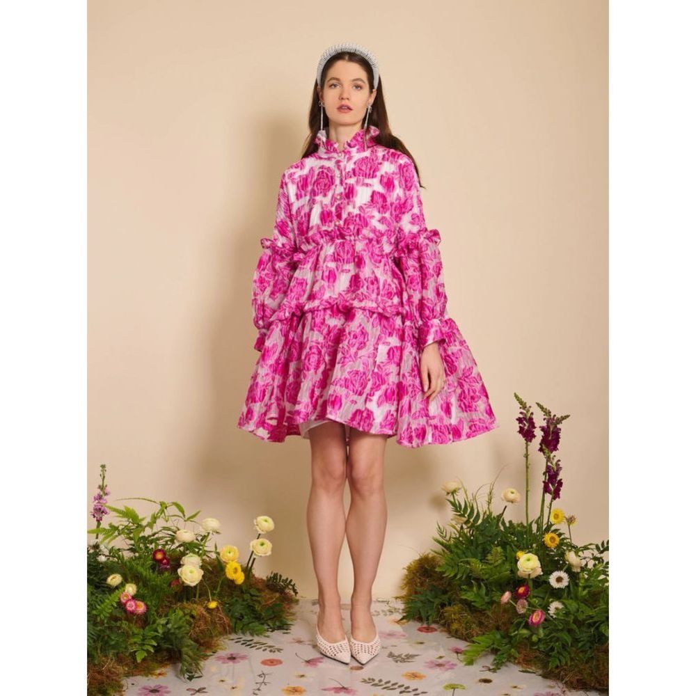 Sister Jane Dream Peony Ruffle Mini Dress